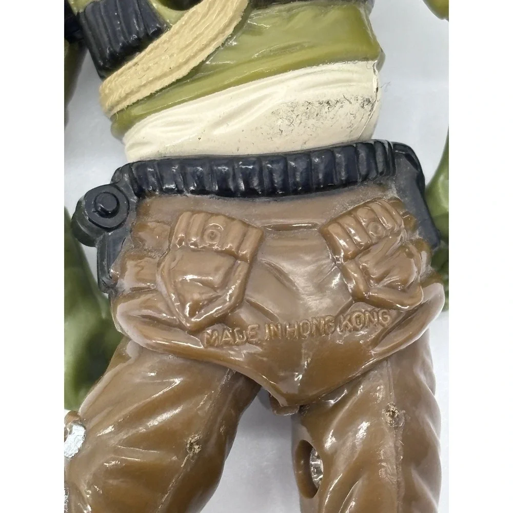 1985 GI Joe ARAH Alpine Mountain Trooper Complete Figure Accessories Cardback